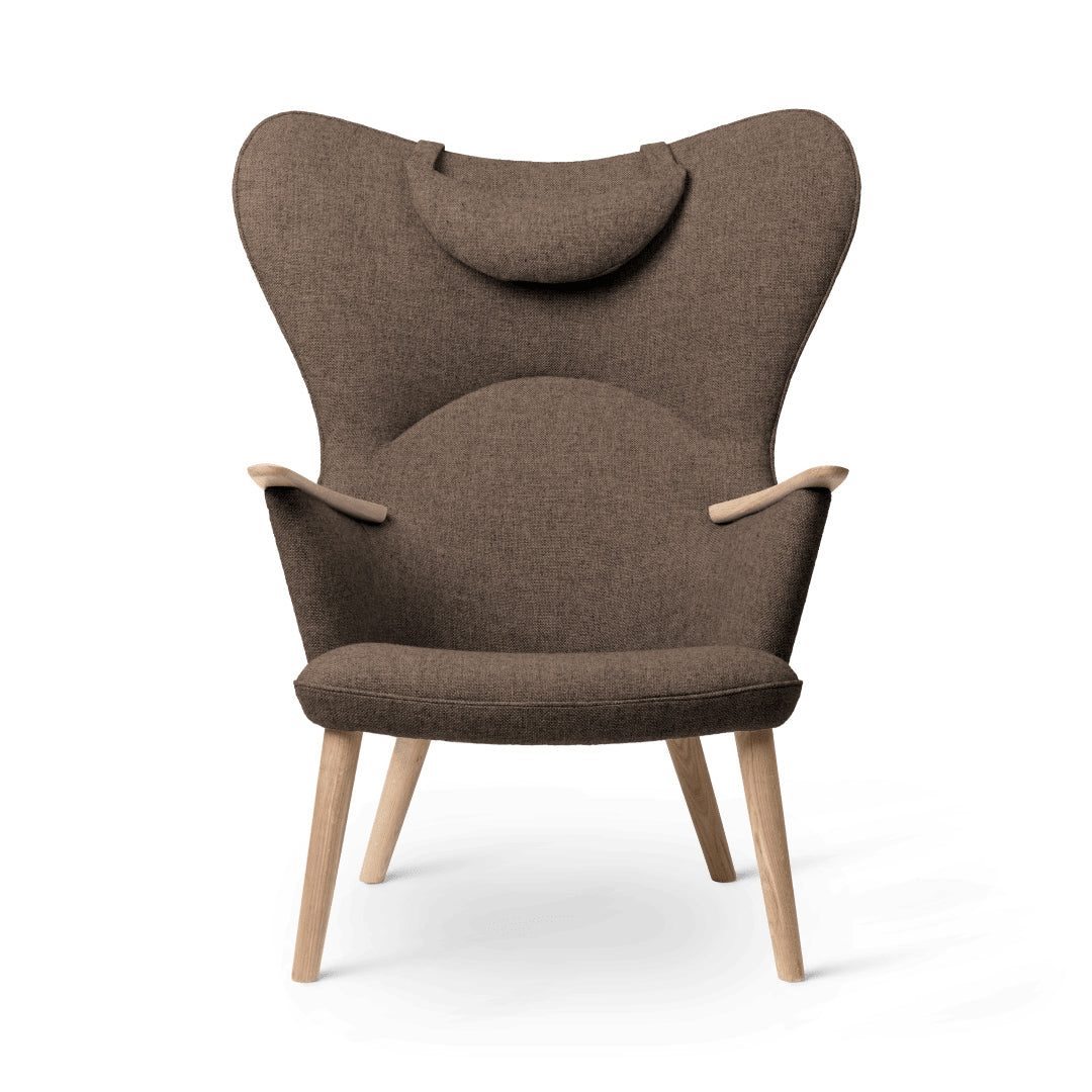 CH78 | Mama Bear Chair by Carl Hansen & Søn #Oak / Soaped / Fiord 271