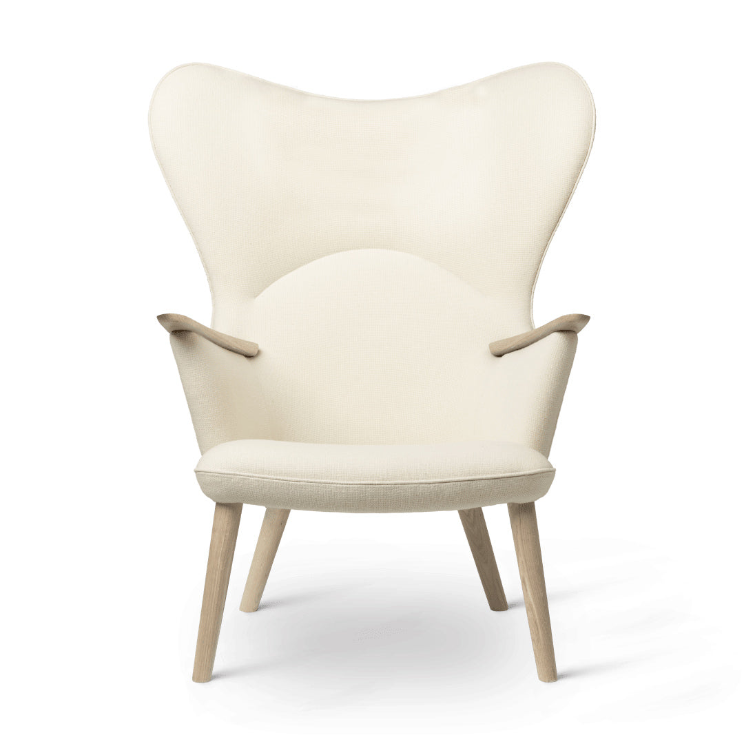 CH78 | Mama Bear Chair by Carl Hansen & Søn #Oak / White Oiled / Hallingdal 100