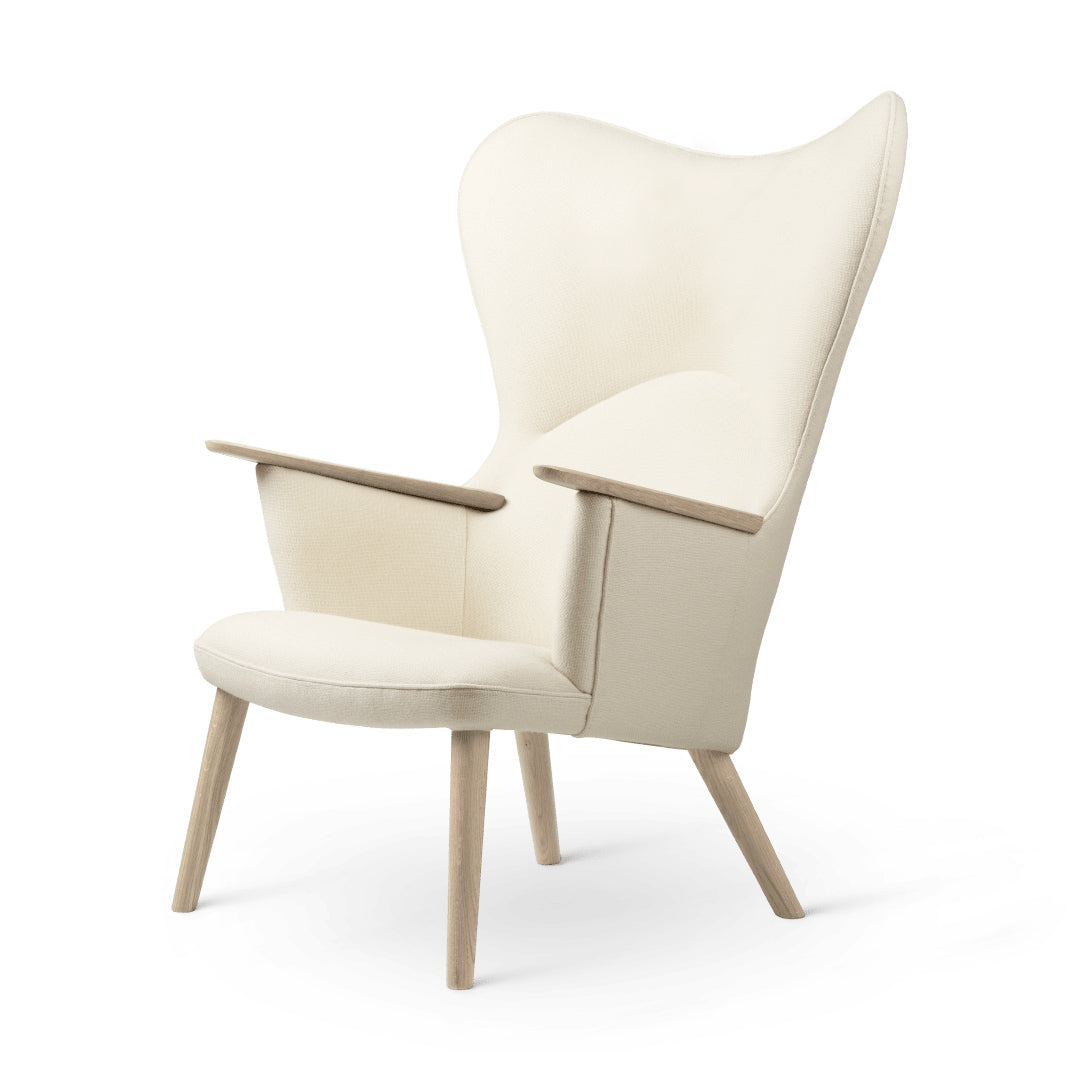 CH78 | Mama Bear Chair by Carl Hansen & Søn #Oak / White Oiled / Hallingdal 100