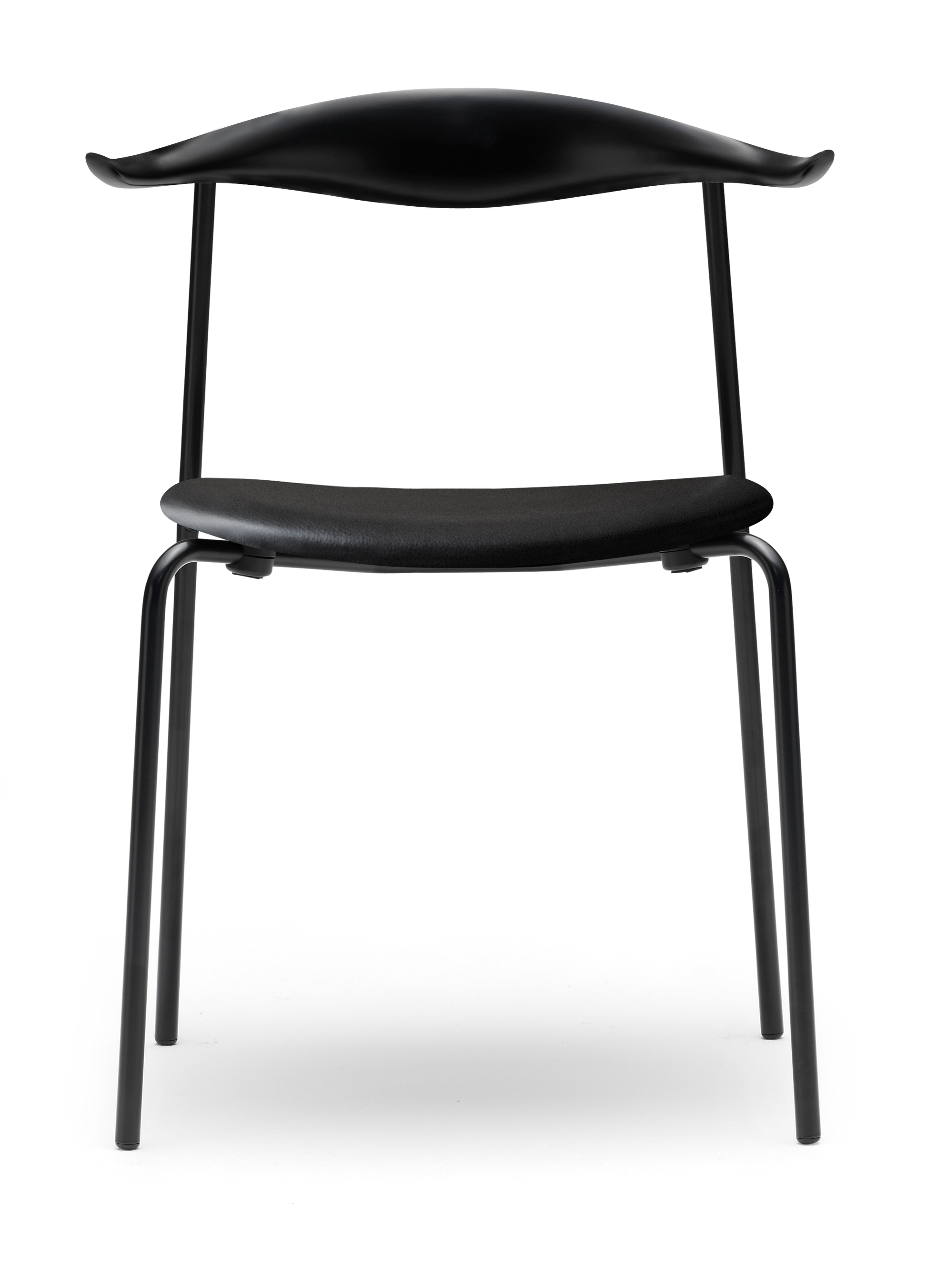 CH88P Chair - ch88p boeg sortmalet thor301 sort stel