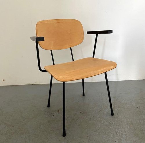 Chair 216 attributed to Wim Rietveld for Gispen, 1960s