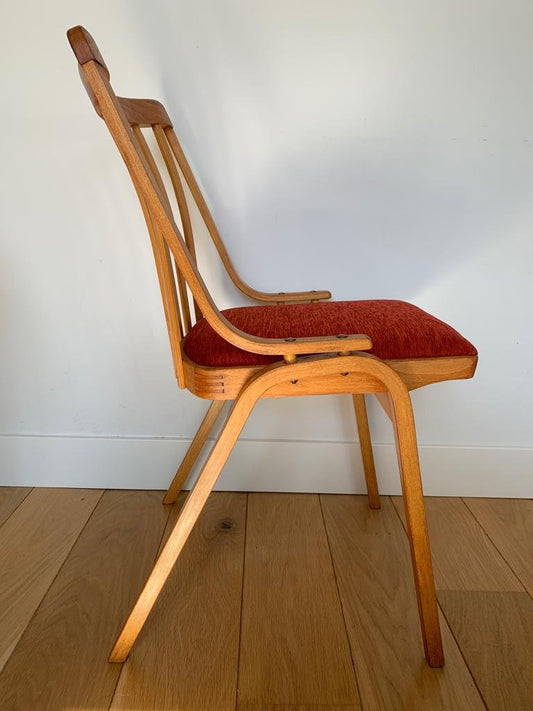 Chair by Ludvig Volak for Drevopodnik Holesov