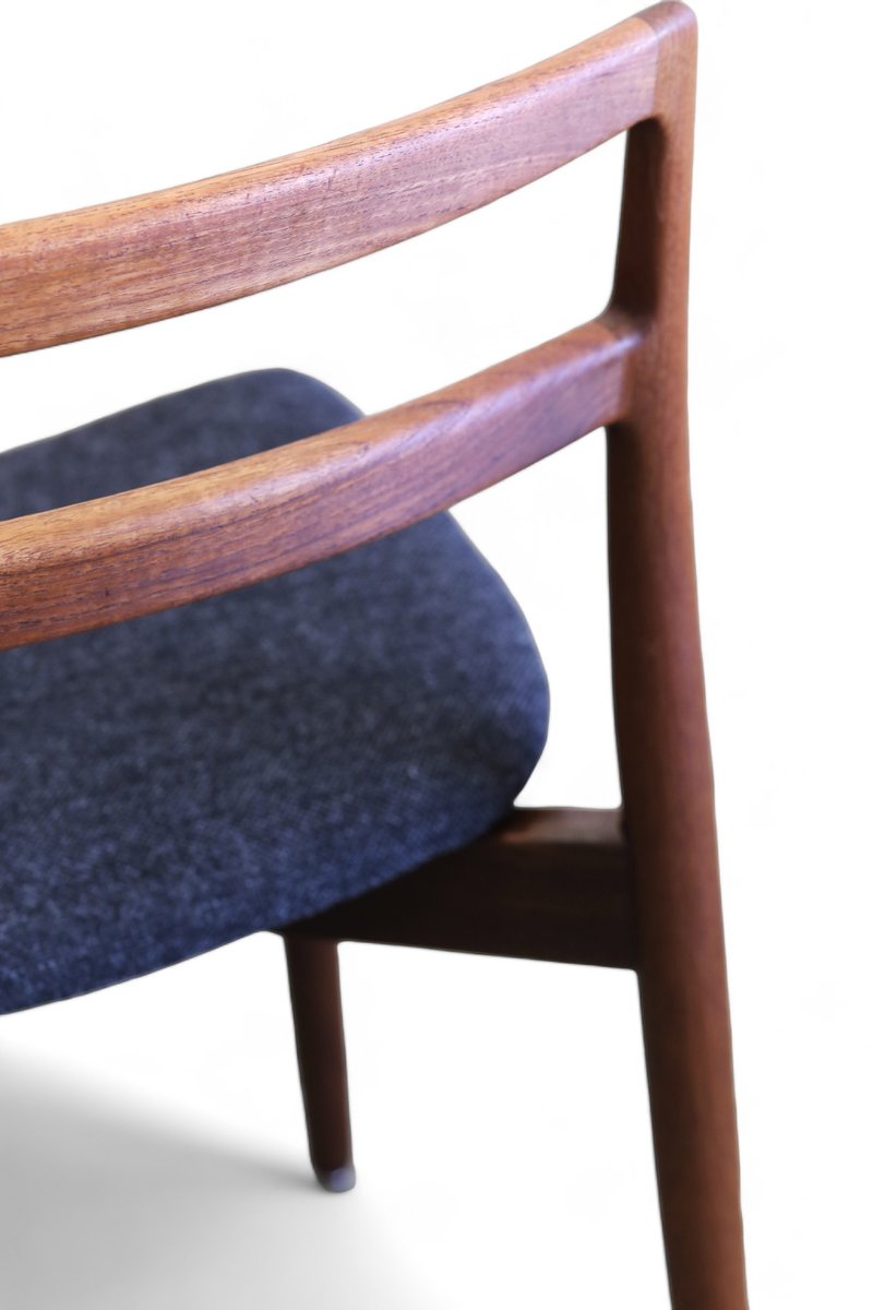 Chair in Teak by Harry Østergaard for Randers Møbelfabrik, 1960s, Set of 4