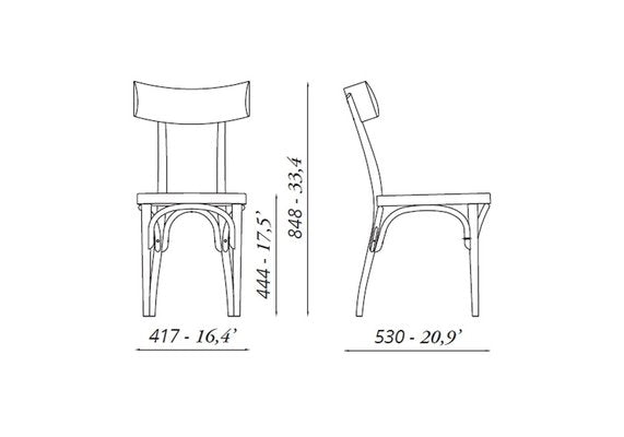 Chair without Armrests from Thonet-MNF-1076113