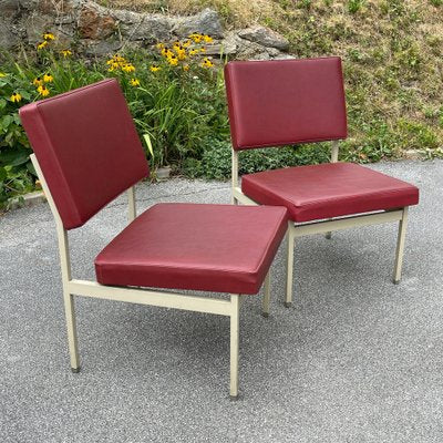 Chairs and Coffee Table by Anonima Castles from Castelli / Anonima Castelli, Italy, 1950s, Set of 3-WQC-1372857