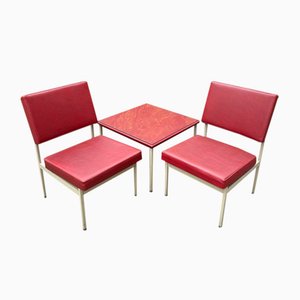 Chairs and Coffee Table by Anonima Castles from Castelli / Anonima Castelli, Italy, 1950s, Set of 3-WQC-1372857