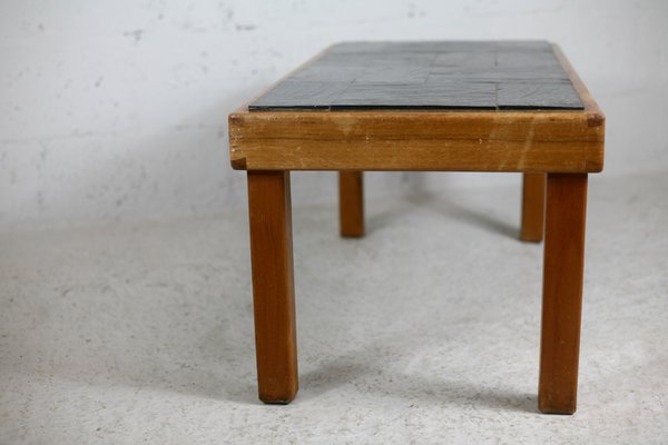 Chairs and Coffee Table from Maison Regain, France, 1970s, Set of 5-MAO-1080858