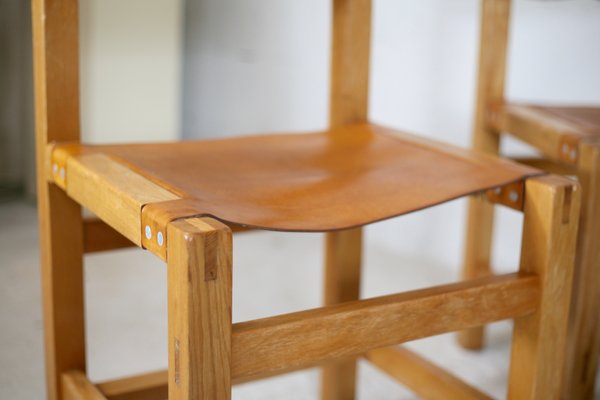 Chairs and Coffee Table from Maison Regain, France, 1970s, Set of 5-MAO-1080858