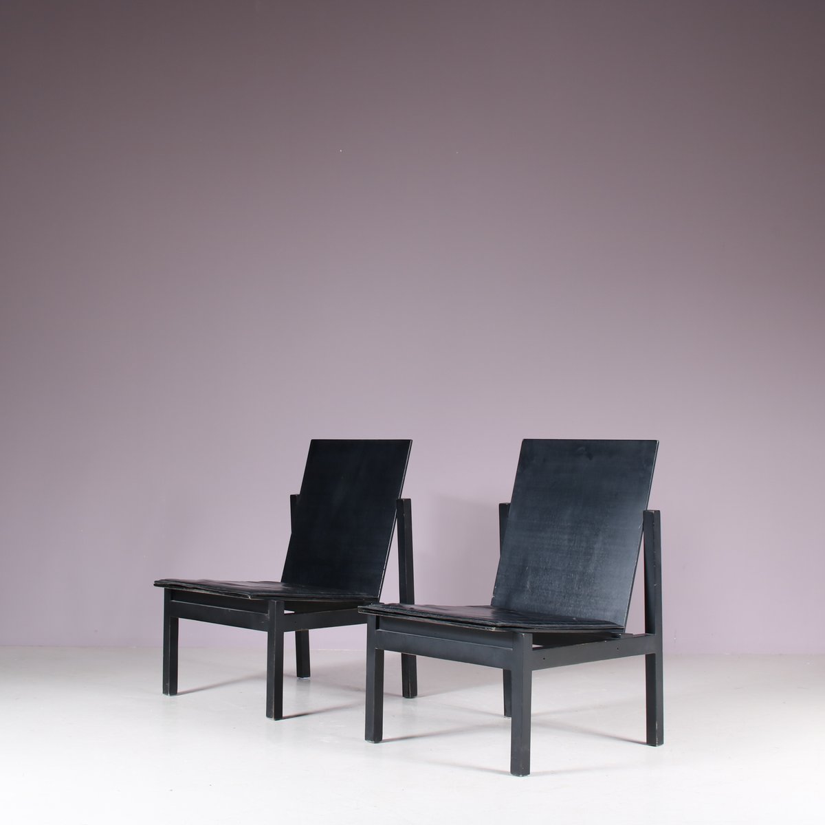 Chairs attributed to Ake Axelsson for Gärsnäs, Sweden, 1980s, Set of 2