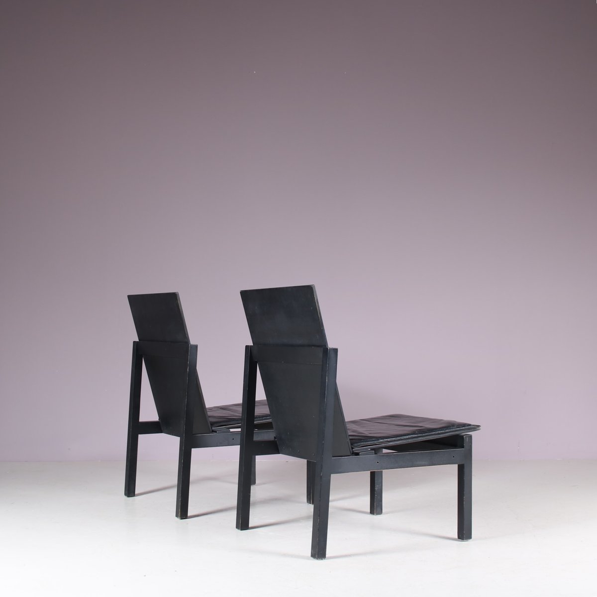 Chairs attributed to Ake Axelsson for Gärsnäs, Sweden, 1980s, Set of 2