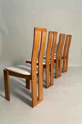 Chairs attributed to Mario Marenco for Mobil Girgi, Italy, 1970s, Set of 4-KKZ-1814202