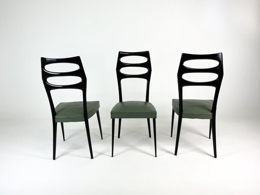 Chairs attributed to Paolo Buffa, 1950s, Set of 6-UVT-2026968