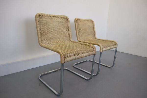 Chairs by A. Lorenz for Tecta, Germany, 1970s, Set of 2-JWH-925357