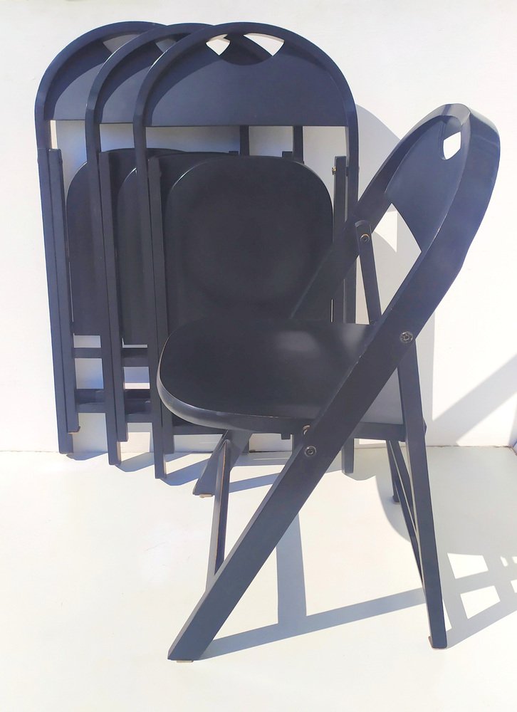 Chairs by Achille Castiglioni, 1965, Set of 4