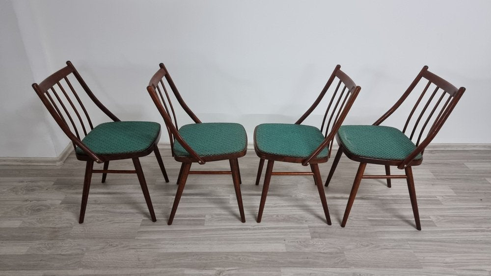 Chairs by Antonín Šuman for Ton, 1960s, Set of 4