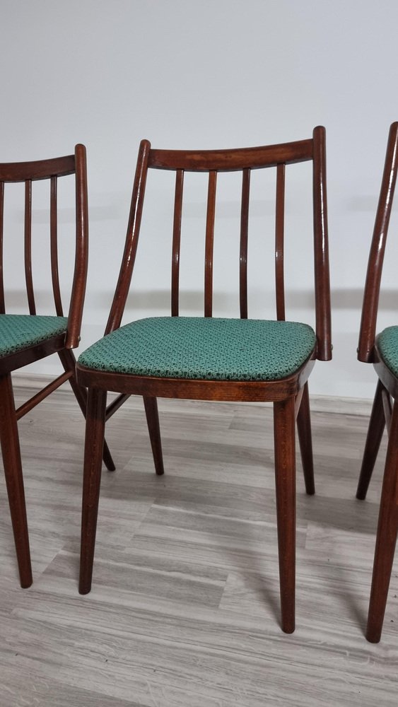 Chairs by Antonín Šuman for Ton, 1960s, Set of 4