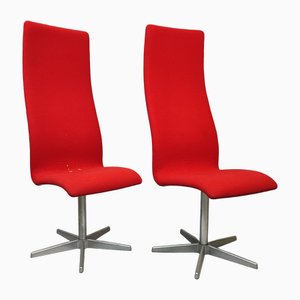 Chairs by Arne Jacobsen for Fritz Hansen, Set of 2-FXH-2029017