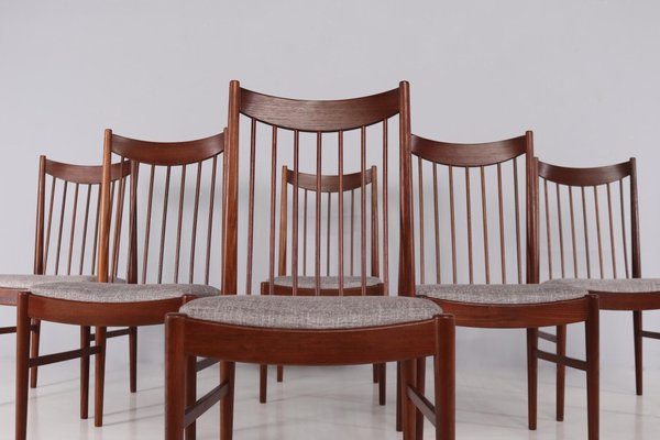 Chairs by Arne Vodder for Sibast, Set of 6