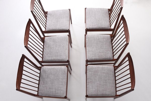 Chairs by Arne Vodder for Sibast, Set of 6-OWS-1144573