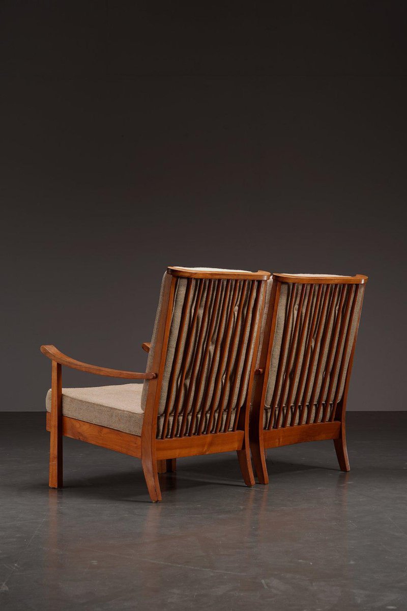 Chairs by Bas Van Pelt, 1930s, Set of 2