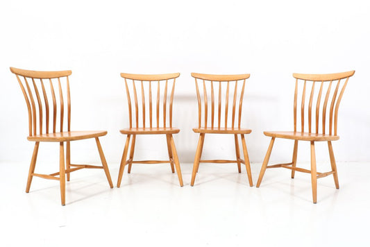 Chairs by Bengt Åkerblom & Gunnar Eklöf for Åkerblom, 1950s, Set of 4