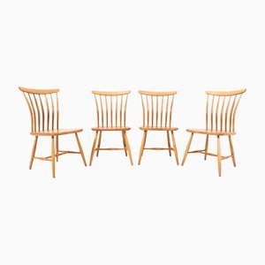 Chairs by Bengt Åkerblom & Gunnar Eklöf for Åkerblom, 1950s, Set of 4-MY-1444862