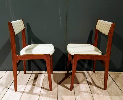 Chairs by Erik Buch for Oddense Maskinsnedkeri / o.d. Møbler, Denmark, 1960s, Set of 6-FSD-1361858