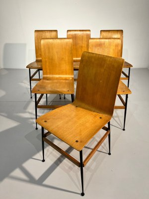 Chairs by Eugenia Alberti Reggio & Rinaldo Scaioli, Set of 6-KCF-1257091