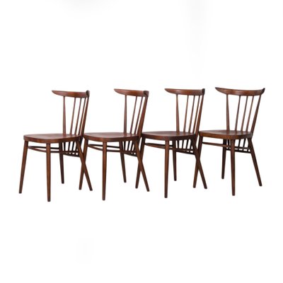 Chairs by František Jirak for Tatra, Czechoslovakia, 1960s, Set of 4-WZF-1001806