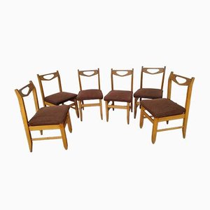 Chairs by Guillerme et Chambron for Votre Maison, 1960s, Set of 6-GSF-992939