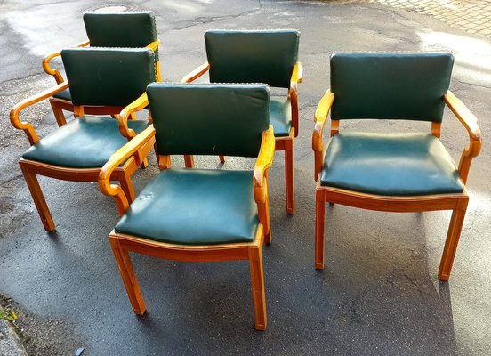 Chairs by Jacob Kjaer, 1940s, Set of 5-GJF-1066869