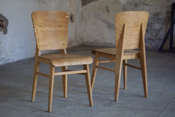 Chairs by Jean Prouvé, 1941, Set of 2-LA-1746333