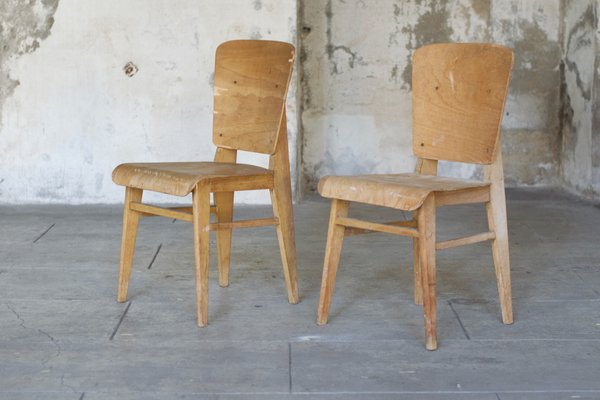 Chairs by Jean Prouvé, 1941, Set of 2-LA-1746333