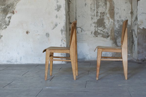 Chairs by Jean Prouvé, 1941, Set of 2-LA-1746333