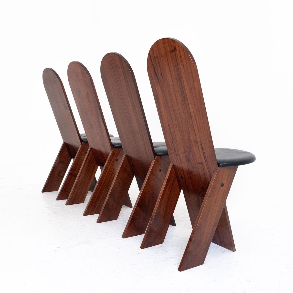 Chairs by Marco Zanuso for Poggi, 1970s, Set of 4