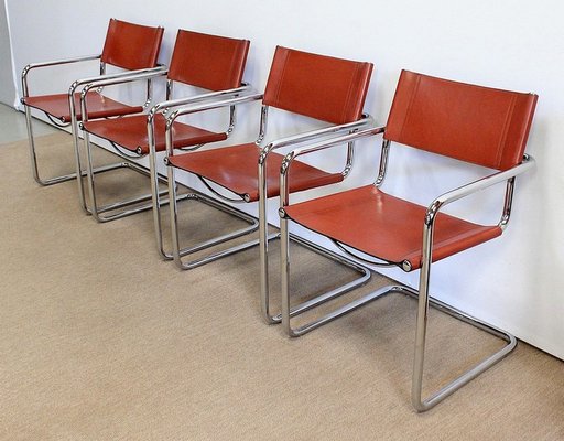 Chairs by Matteo Grassi, 1960s, Set of 4-RVK-1032759