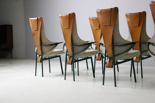 Chairs by Paolo Deganello for Zanotta, 1991, Set of 8-DXL-1405105