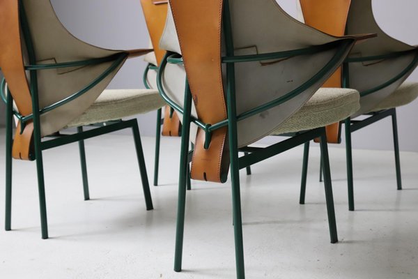 Chairs by Paolo Deganello for Zanotta, 1991, Set of 8-DXL-1405105