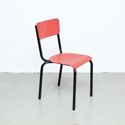 Chairs by Pierre Guariche for Meurop, 1950, Set of 5-WM-1274631