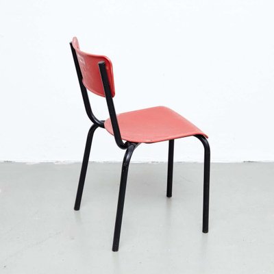 Chairs by Pierre Guariche for Meurop, 1950, Set of 5-WM-1274631