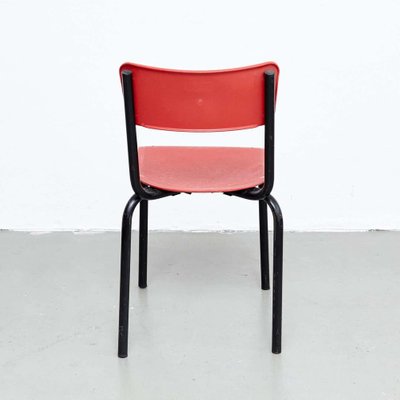 Chairs by Pierre Guariche for Meurop, 1950, Set of 5-WM-1274631