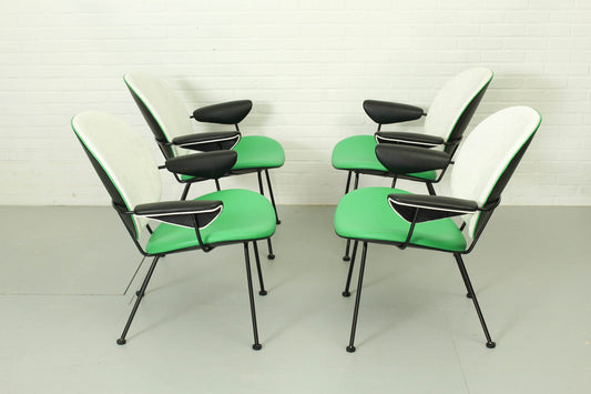 Chairs by W. H. Gispen for Kembo, Set of 4