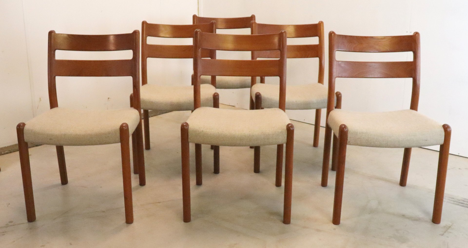 Chairs from EMC Mobler, Set of 6