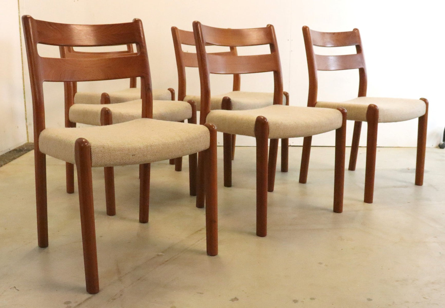 Chairs from EMC Mobler, Set of 6