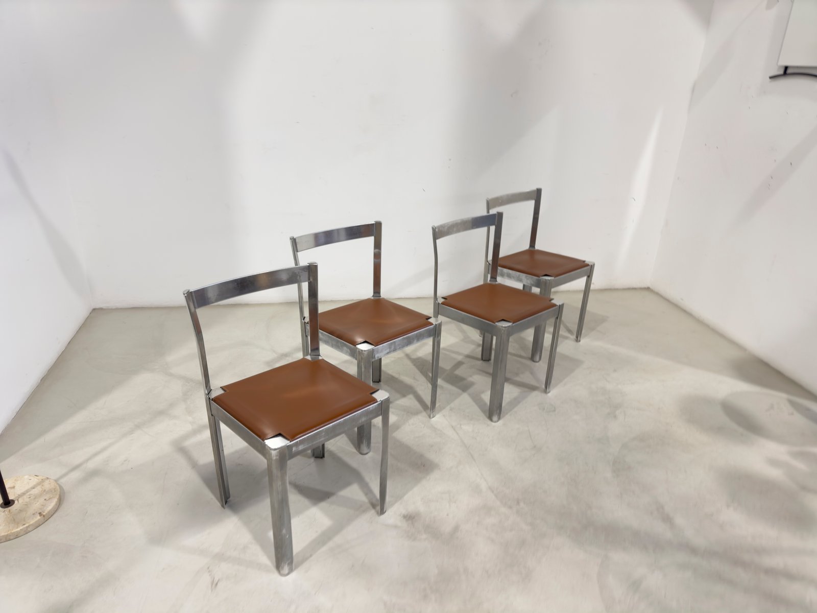 Chairs from Enrico Pellizzoni, 1980s, Set of 4