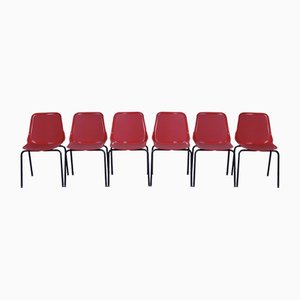 Chairs from MIM, Rome, 1960s, Set of 6-XSG-1259428