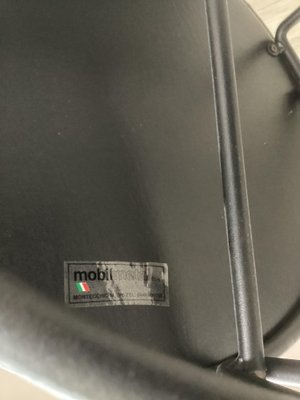 Chairs from Mobil Metal Italy, 1980s, Set of 2-SU-1259415