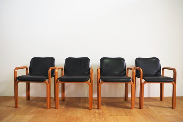 Chairs from Pillini Furniture, 1970s, Set of 4-KNM-997603