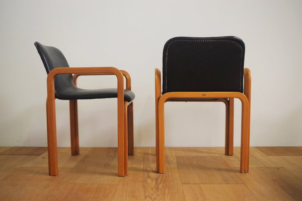 Chairs from Pillini Furniture, 1970s, Set of 4-KNM-997603