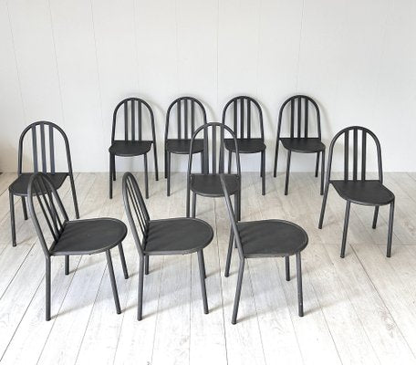 Chairs from Robert Mallet-Stevens, 1970s, Set of 10-NWG-1799477